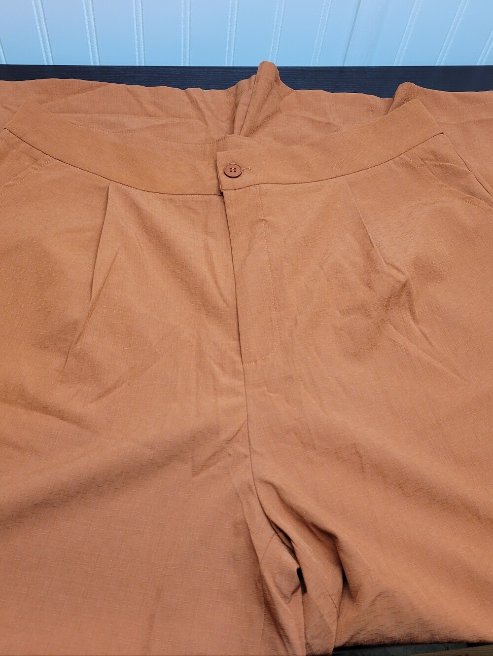 NWT Cider 2-Piece Set - Mismatched Sizing (Large Top / 0XL Pants) - Rust Orange - Picture 3 of 14
